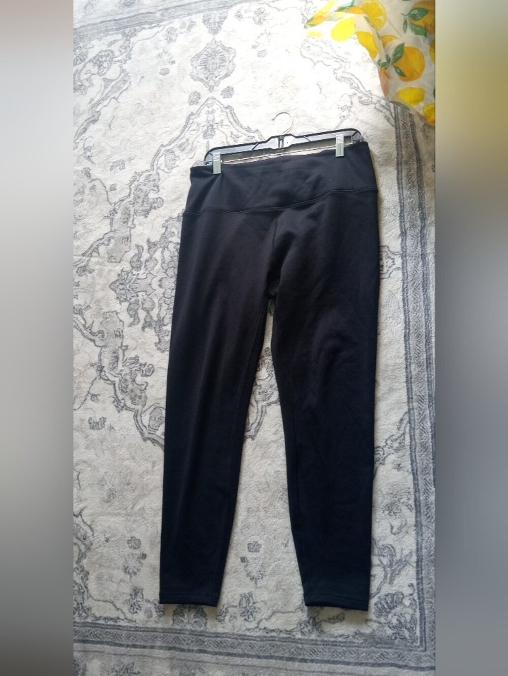 Spyder Black Performance Leggings with Subtle Logo